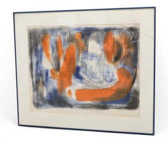 La Touque Mid Century Abstract Art Print