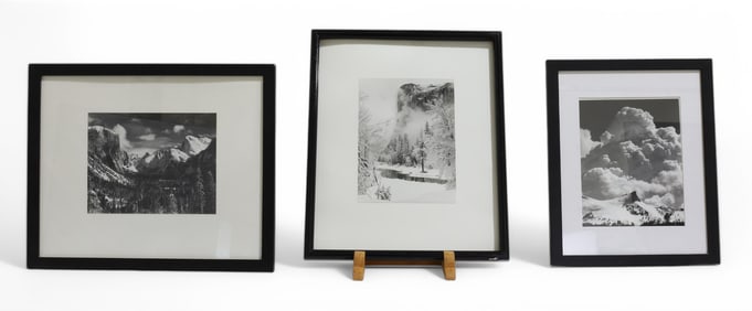 Ansel Adams Framed Photographs