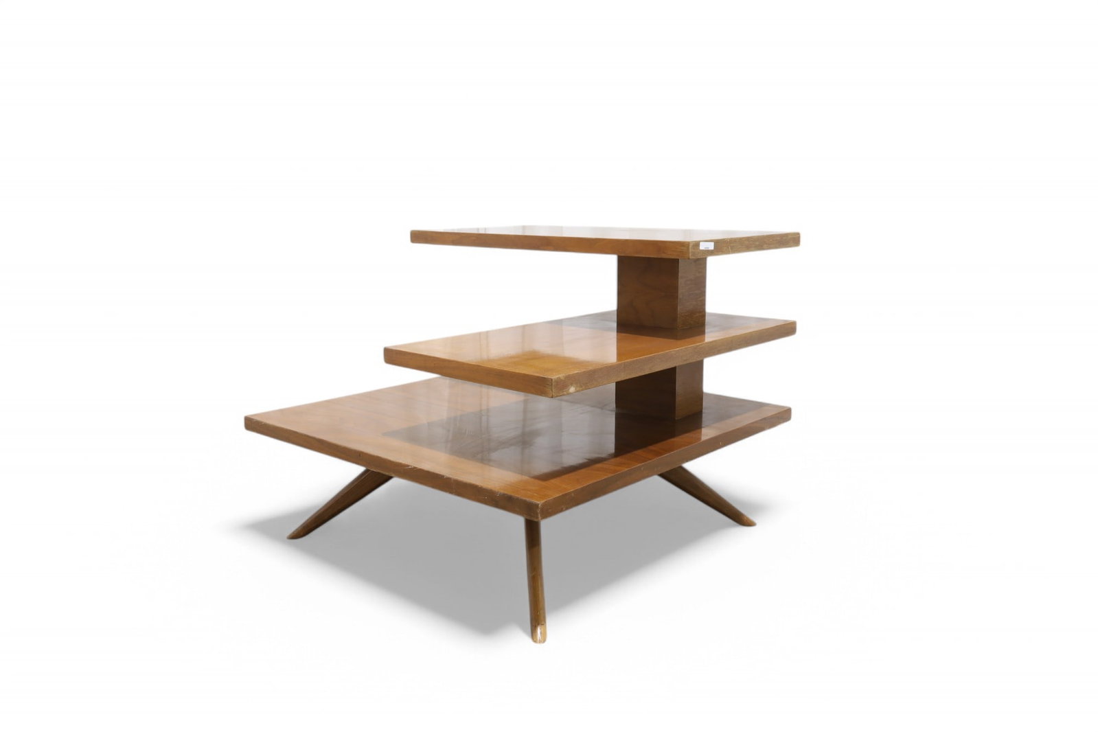 1960's 3 Tier Table: A 1960's 3 tier side table Dimensions:25x30x32