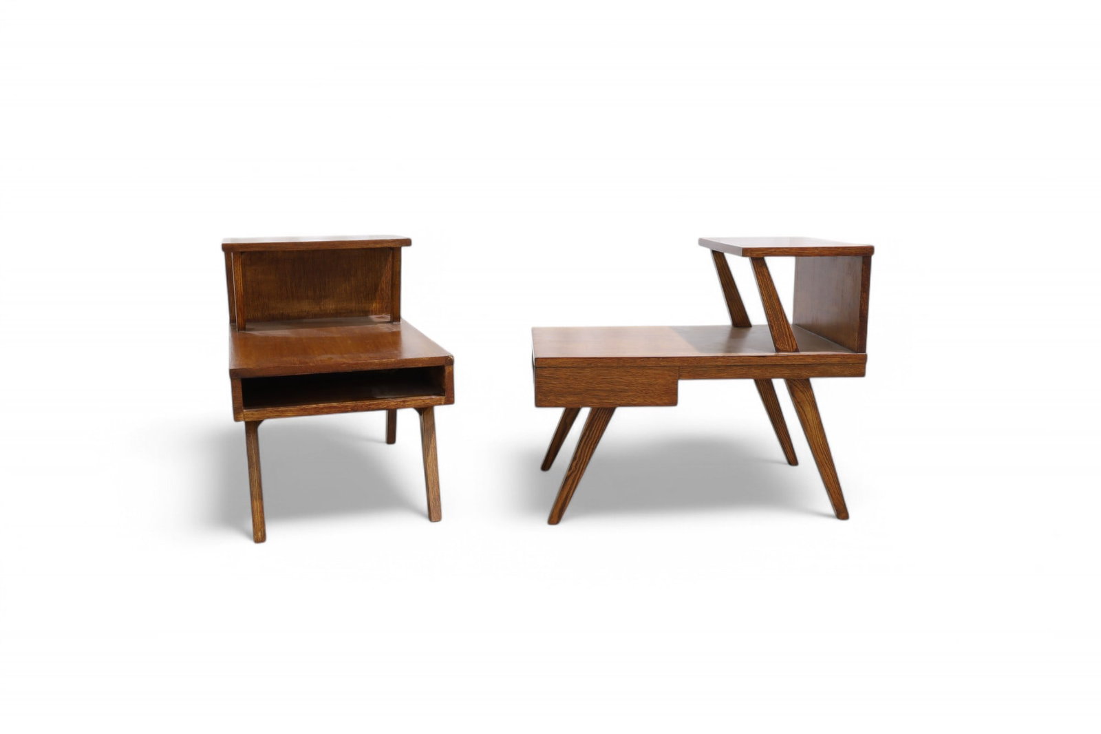 Lane Mid Century Step Tables - Pair (1 of 10)