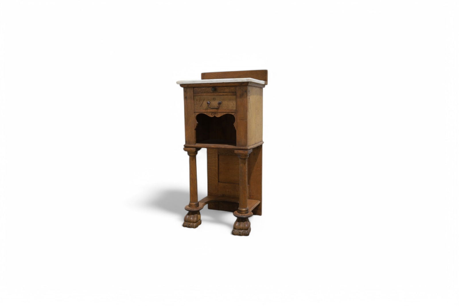 Oak Claw Foot Shaving Stand (1 of 11)