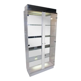 Charles Hollis Jones Lucite Display Cabinet