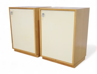 Jack Cartwright Small Birch Cabinets - Pair