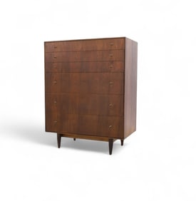 John Stuart Walnut High Chest
