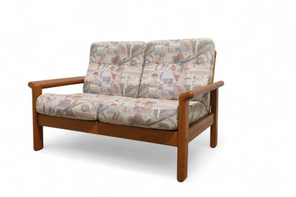 Danish Teak Love Seat