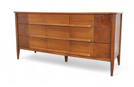 Stanley Walnut Long Dresser