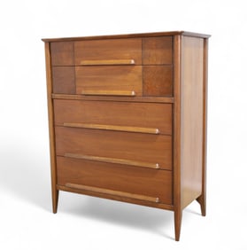 Stanley Walnut High Chest