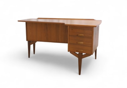 Goran Strand Teak Boomerang Desk