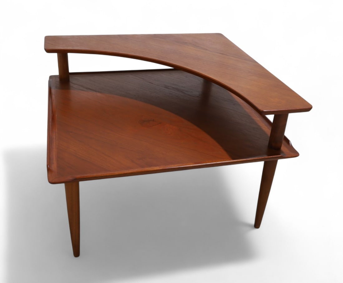 J. Clausen  2 Tier Corner Table (1 of 10)