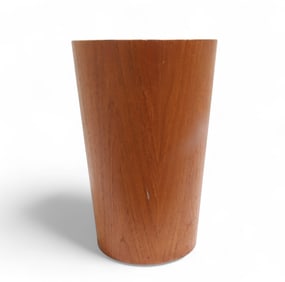 Rainbow Swedish Teak Wastebasket