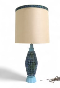 Bitossi Style Pottery Lamp