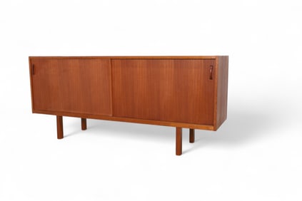 Swedish Sliding Door Credenza