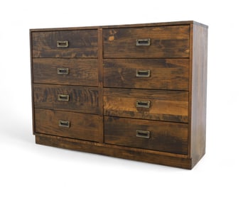 8 Drawer Campaign Dresser