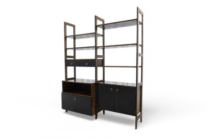 Free Standing Mid Century Wall Unit