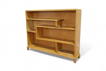 Mid Century Birch Book Shelf