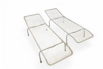 EMU Italian Chaise Lounge Chairs - Pair