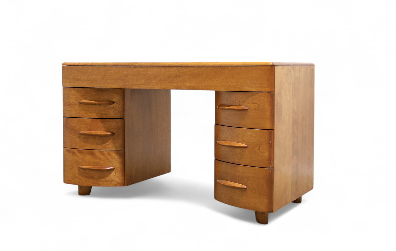 Haywood Wakefield Art Deco Desk: A Haywood Wakefield art deco style desk Dimensions:30x50x24