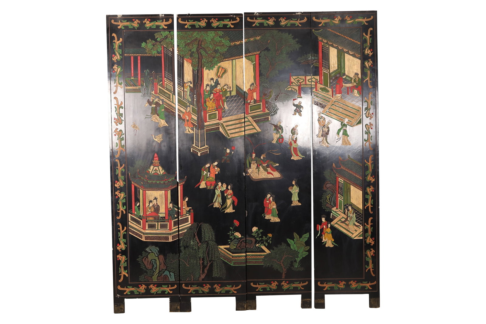 4 Panel Coromandel Screen (1 of 9)