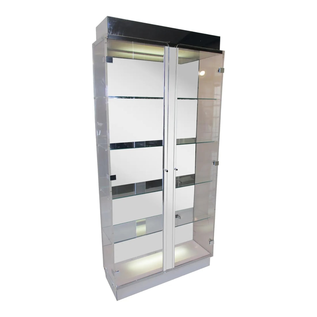 Charles Hollis Jones Lucite Display Cabinet (1 of 8)