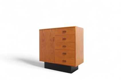 Danish Teak Side by Side Chest