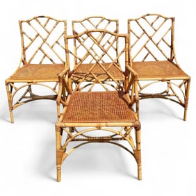 Bamboo & Rattan Chairs - 4