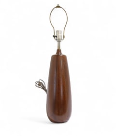 Danish Teak Oblong Lamp
