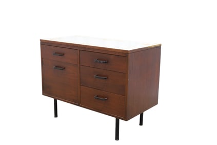Walnut Compact Credenza