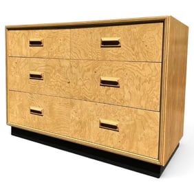 Vintage Henredon Scene II Burl Wood Dresser