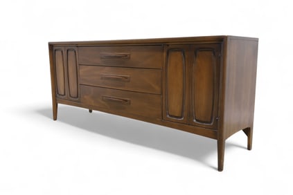 Broyhill Premier Walnut Long Dresser