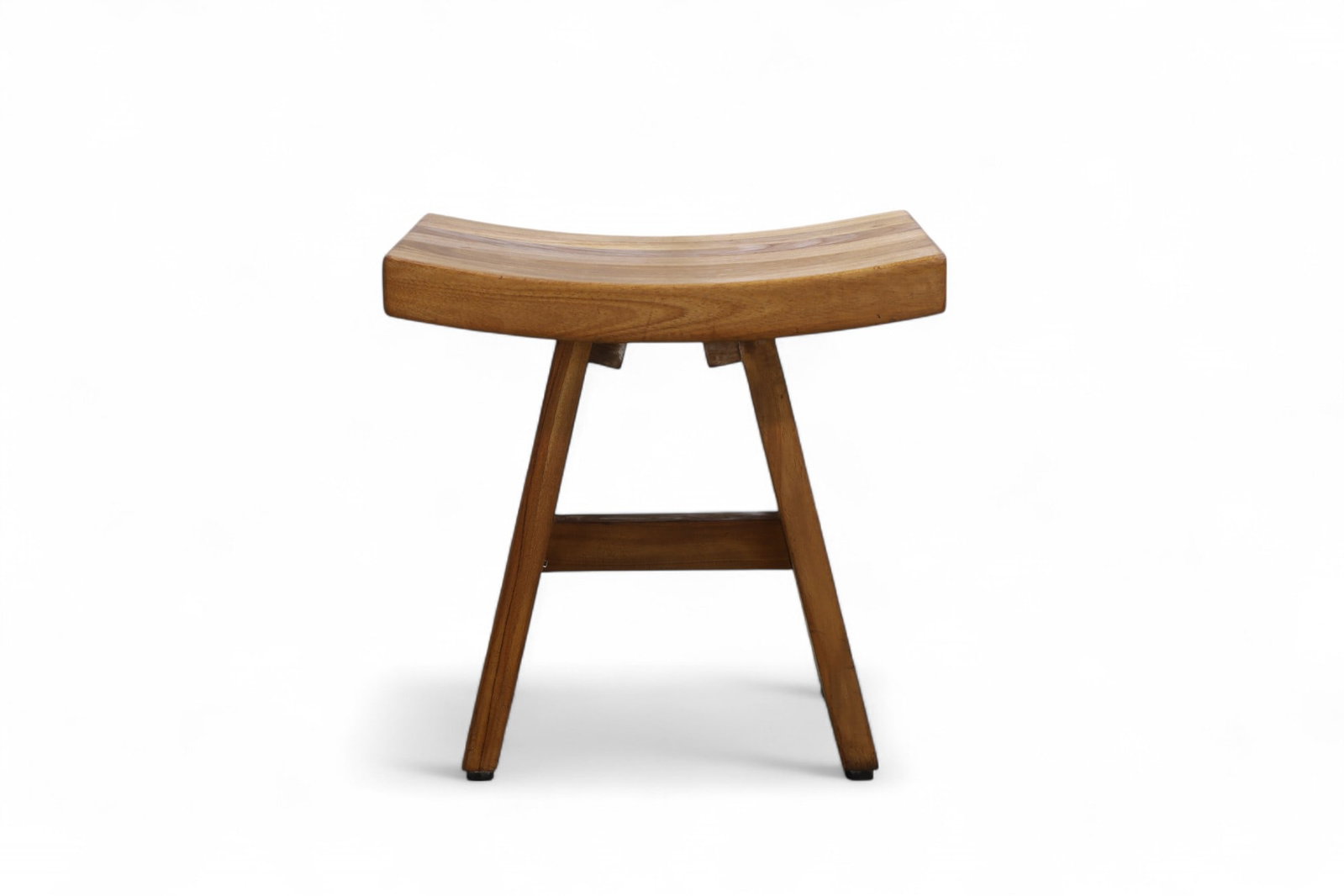 Modern Teak Stool: A modern design teak stool Dimensions:19x18x12