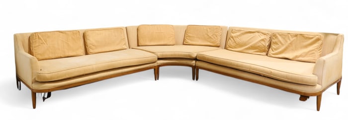 Tomlinson Sophisticate Curved Sectional - 3 Pc.