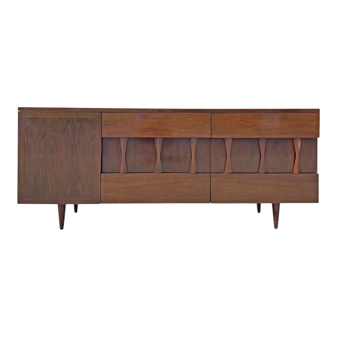 Martinsville Walnut Long Dresser (1 of 8)