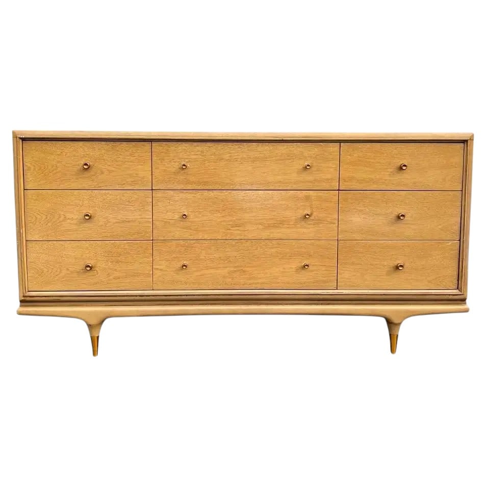Kent Coffey Long Dresser: A mid century moder Kent Coffey Continental long dresser Dimensions:32.75x62.25x21.25