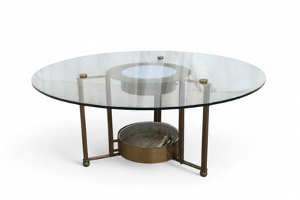 Dorothy Thorpe Brass Coffee Table