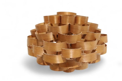 Mid Century Looped Wood Fixture