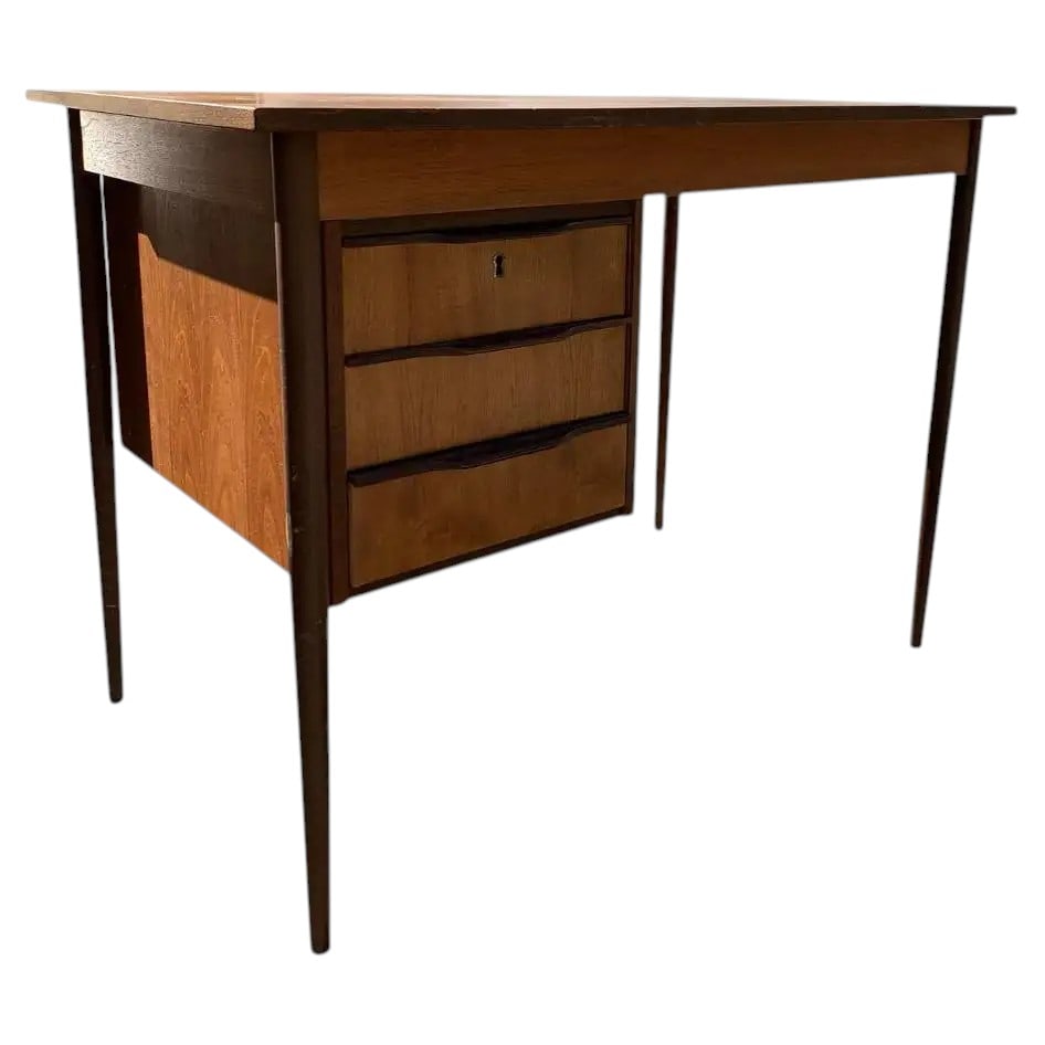 Mid Century Danish Style Teak Desk (1 of 9)