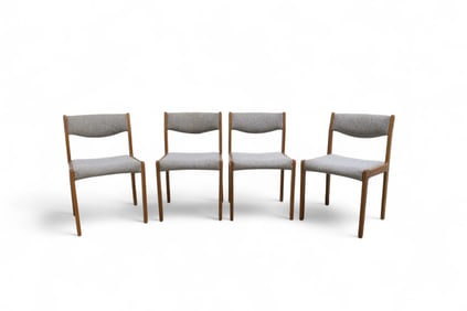 Danish Teak Dining Chairs - 4