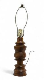 Danish Style Turned  Lamp