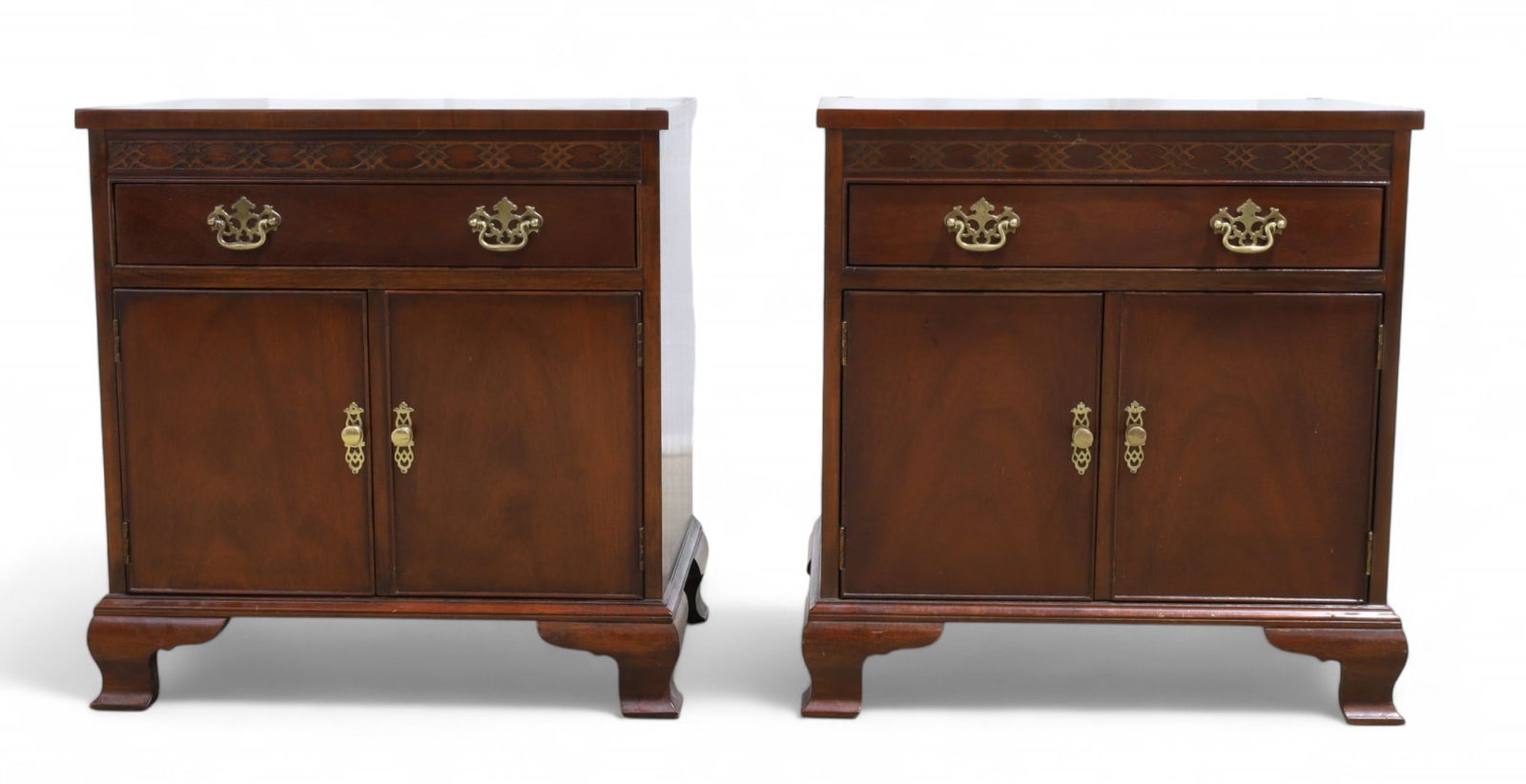 Baker Mahogany End Stands - Pair (1 of 7)