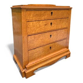 Biedermeier Burl Dresser