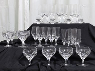 Baccarat stemware Set - 27 Pcs.