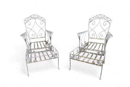 Salterini Chaise Lounges - Pair