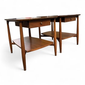 John Stuart Mid Century  End Stands - Pair