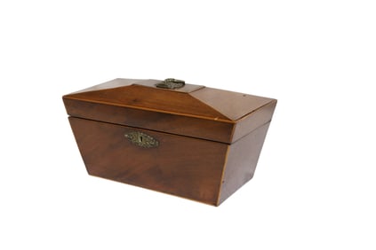 Antique Mahogany Tea Caddy