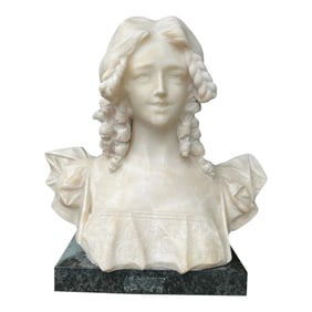 Alabaster Bust