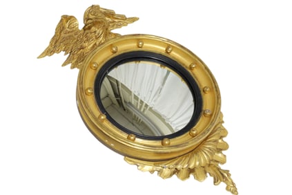 Period Federal Gilt Eagle Mirror
