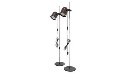 Floor Lamps - Pair Space Age
