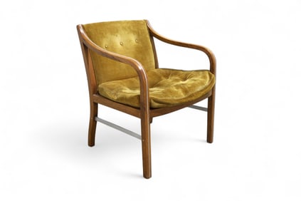 Mid Century Oak Lounge Chair
