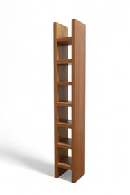 Tall Slim Line Teak  Shelf