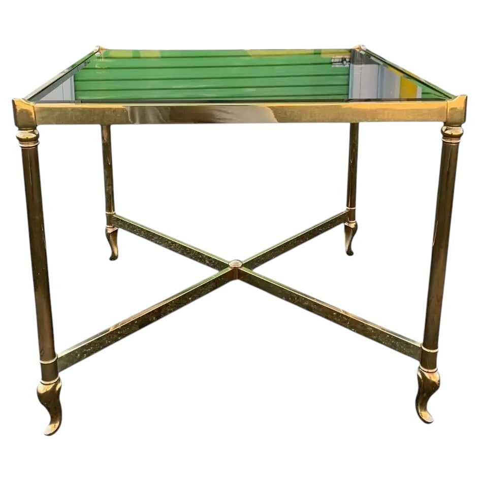 Solmet Brass & Glass Side Table (1 of 7)